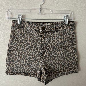Altar'd State Cheetah Shorts